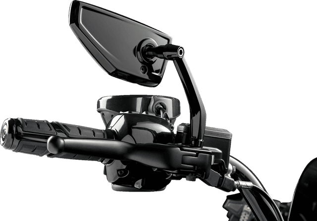 CIRO 0640-1832 Mirrors - Chicane - Side View - Black - Left/Right - Pair — image 2 of 3