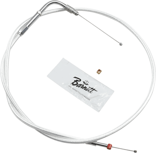 BARNETT 0650-0508 Platinum Series Throttle Cable - +6" - '00-'15 Softail
