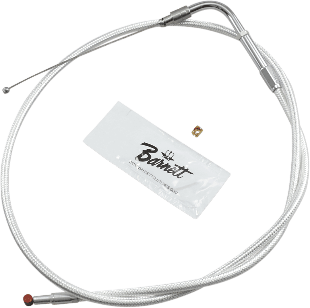 BARNETT 0650-0510 Platinum Series Throttle Cable - +3" - Dyna/Softail/FXR