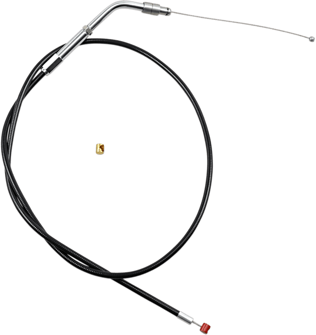 BARNETT 0650-0833 Black Vinyl Throttle Cable - 31-1/2" Length