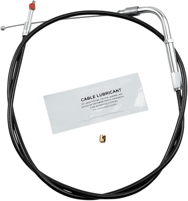 BARNETT 0650-0838 Black Vinyl Throttle Cable - 34" Length