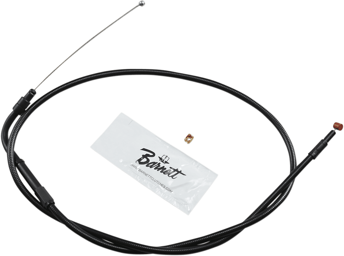 BARNETT 0650-0925 Stealth Series Throttle Cable - Dyna/FXR/Softail