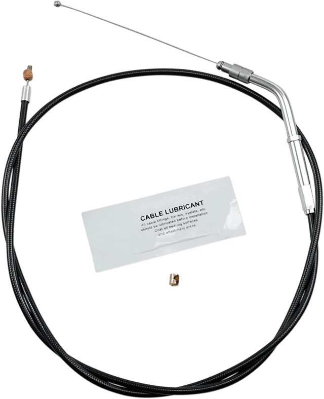 BARNETT 0650-1039 Black Vinyl Throttle Cable - 38-1/2" Length