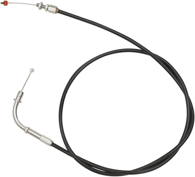 BARNETT 0650-1545 Black Vinyl Throttle Cable for Victory - +6" - '03-'07