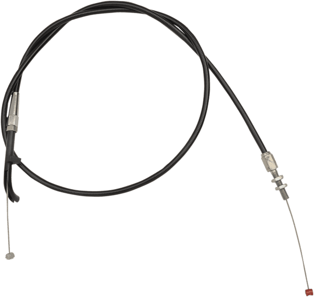 BARNETT 0650-1546 Black Vinyl Throttle Cable for Victory - +6" - '08-'16
