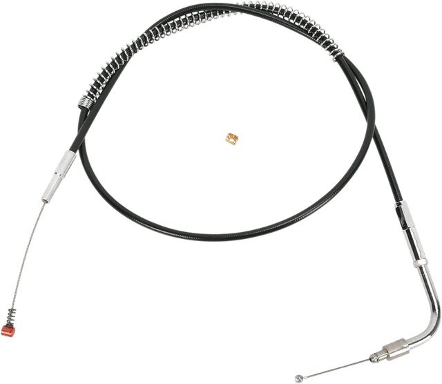 BARNETT 0651-0315 Black Vinyl Idle Cable - +3" Size - 33-1/2" Length