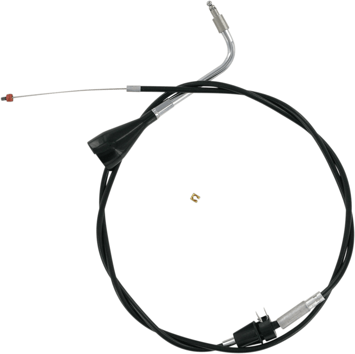 BARNETT 0651-0510 Black Vinyl Idle Cable - +6" Size - 48-1/2" Length