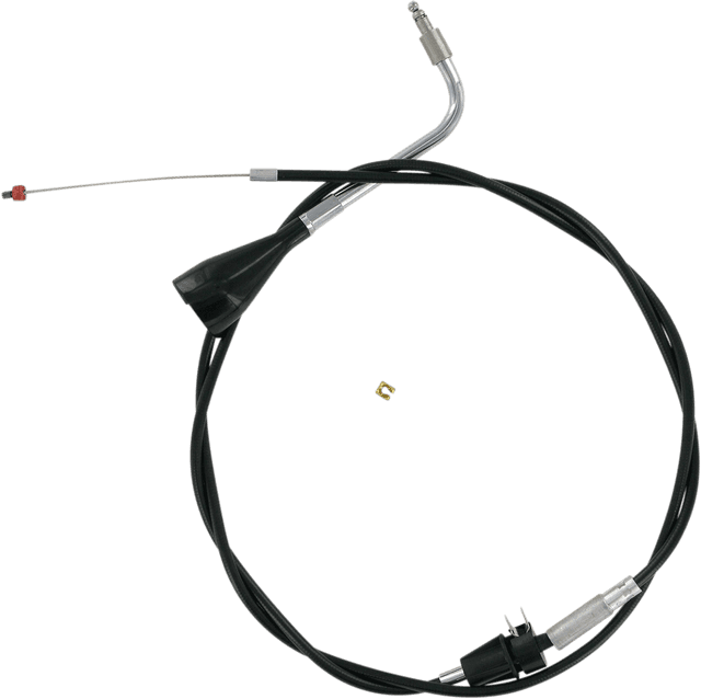 BARNETT 0651-0510 Black Vinyl Idle Cable - +6" Size - 48-1/2" Length