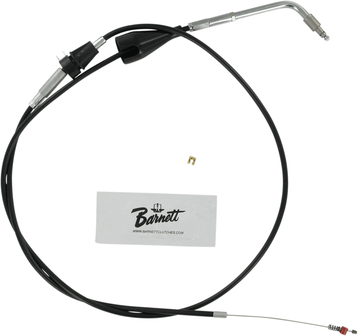 BARNETT 0651-0512 Black Vinyl Idle Cable - +6" Size - 45-1/2" Length