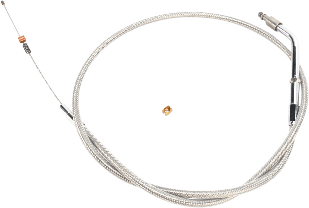 BARNETT 0651-0513 Stainless Steel Idle Cable - '00-'01 Touring