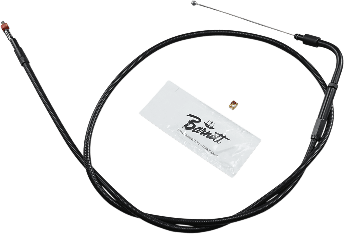 BARNETT 0651-0568 Stealth Series Idle Cable - +3" - Dyna/FXR/Softail