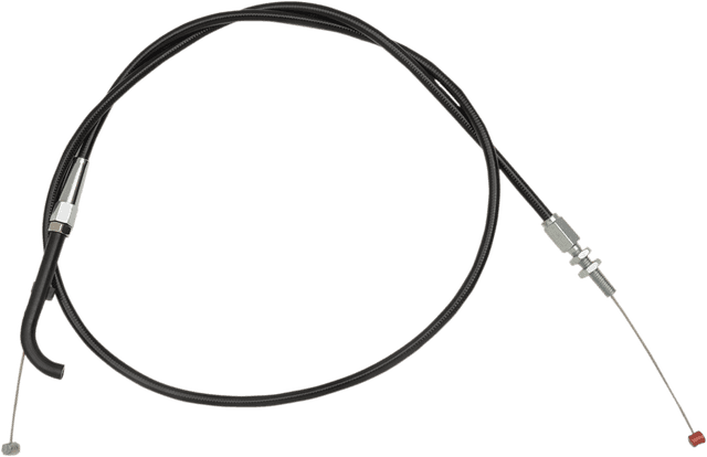 BARNETT 0651-0808 Black Vinyl Idle Cable for Victory - +6" - '08-'16