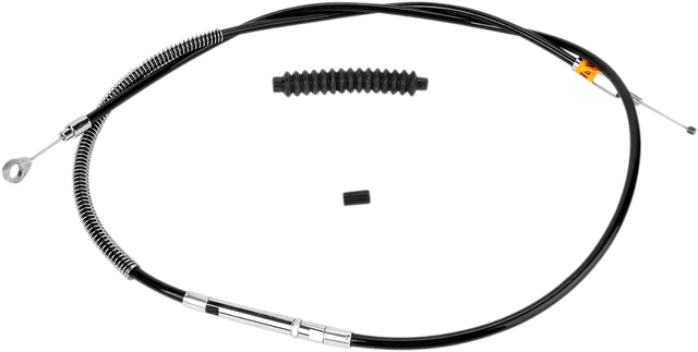 BARNETT 0652-0437 High-Efficiency Black Vinyl Clutch Cable - +6" Size