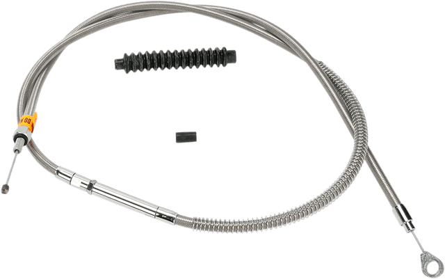 BARNETT 0652-0523 High-Efficiency Stainless Steel Clutch Cable for Harley-Davidson - Standard - Dyna/Softail
