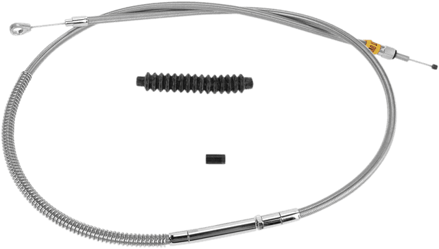 BARNETT 0652-0542 High-Efficiency Stainless Steel Clutch Cable for Harley-Davidson - Standard - Softail/FXR