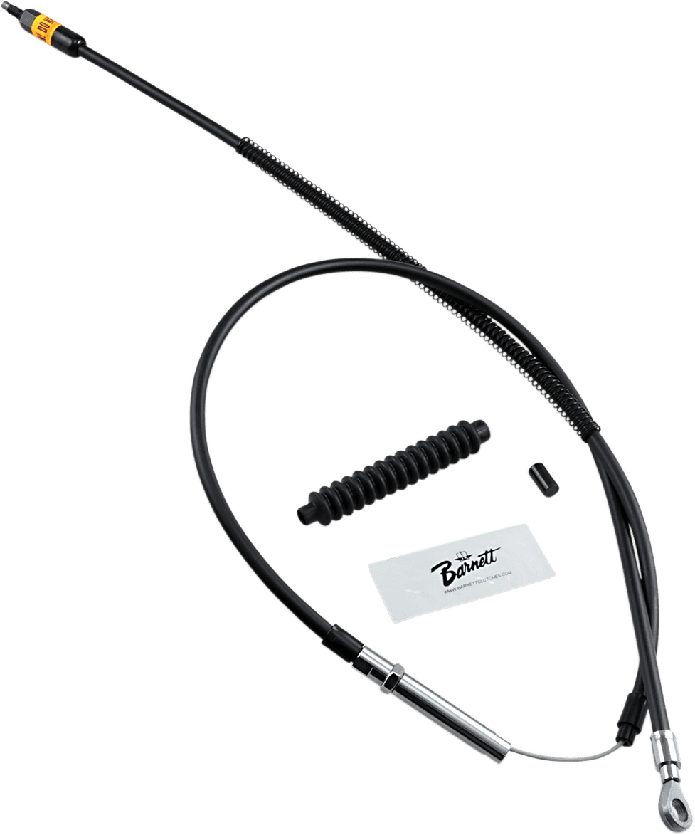 BARNETT 0652-1224 High-Efficiency Black Vinyl Clutch Cable - Standard Size