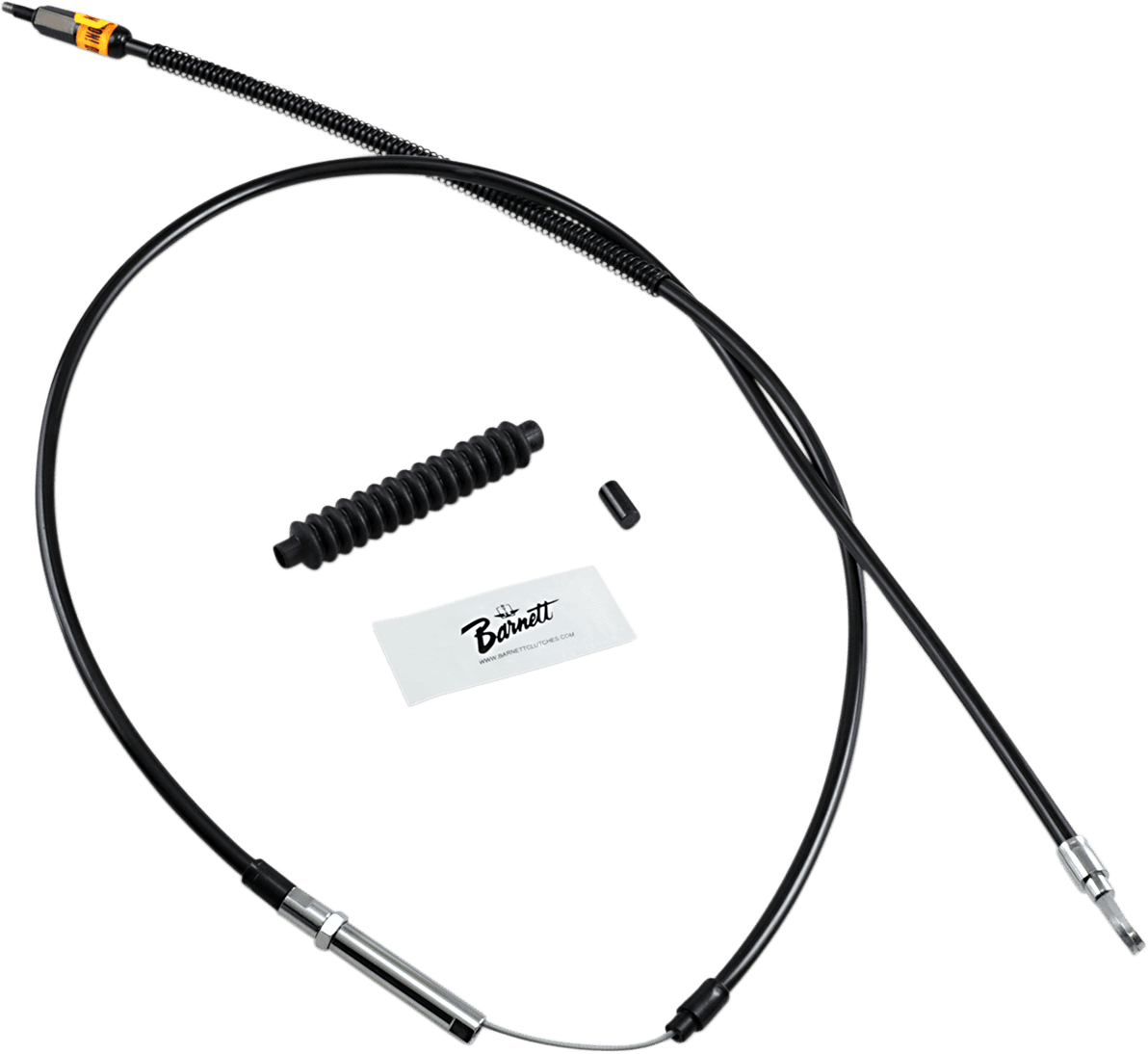 BARNETT 0652-1227 High-Efficiency Black Vinyl Clutch Cable - +6" Size