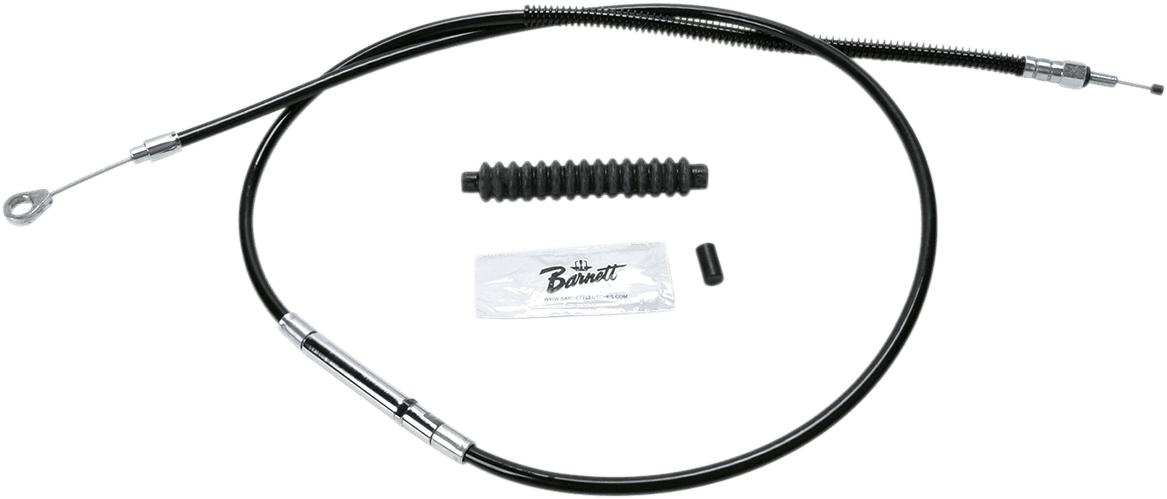 BARNETT 0652-1228 High-Efficiency Black Vinyl Clutch Cable - +6" Size