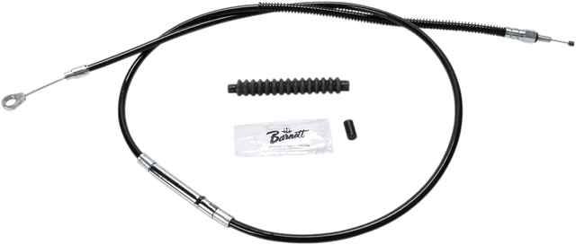 BARNETT 0652-1229 High-Efficiency Black Vinyl Clutch Cable - +6" Size