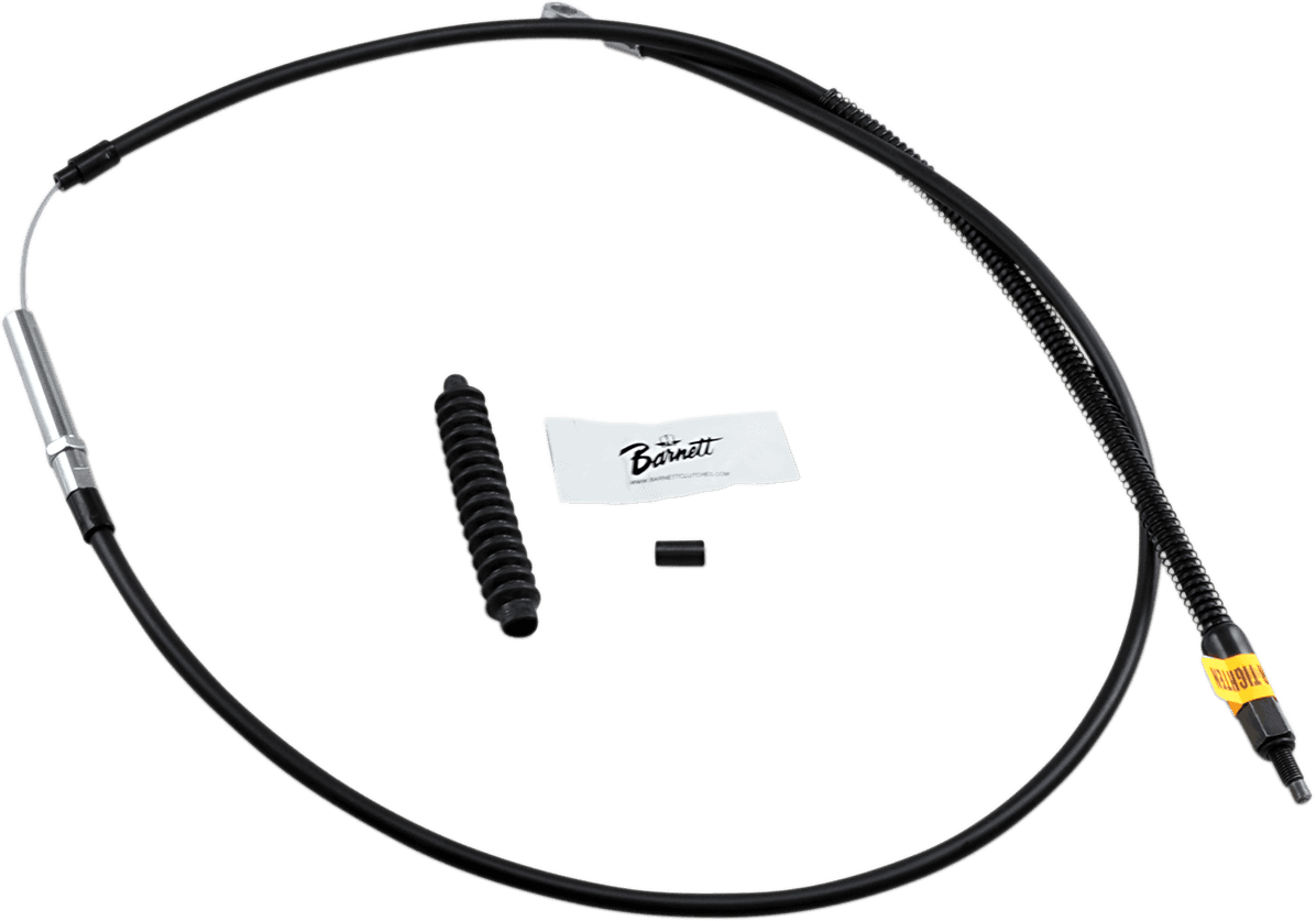 BARNETT 0652-1231 High-Efficiency Black Vinyl Clutch Cable - +6" Size