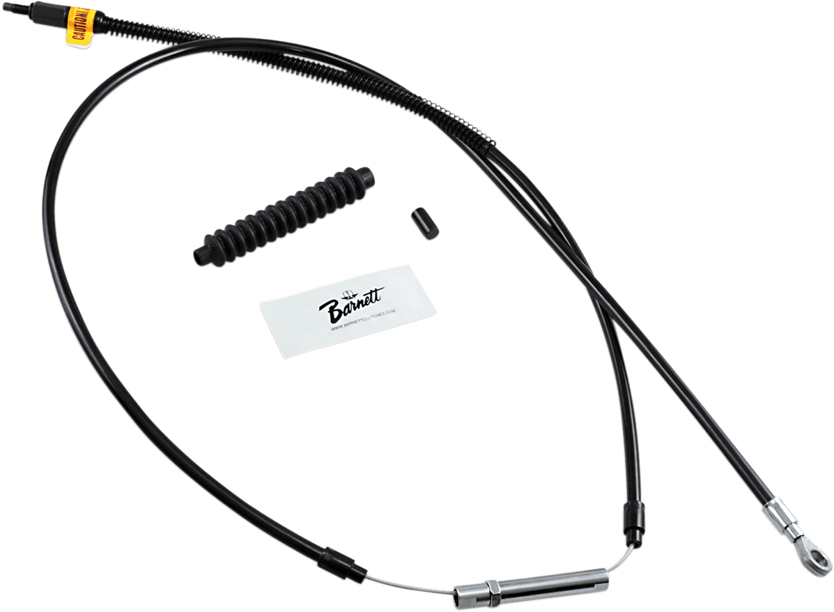 BARNETT 0652-1232 High-Efficiency Black Vinyl Clutch Cable - +6" Size