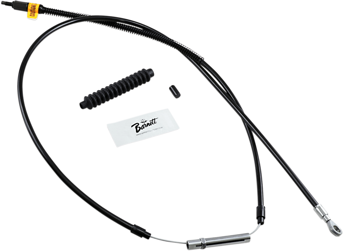 BARNETT 0652-1232 High-Efficiency Black Vinyl Clutch Cable - +6" Size