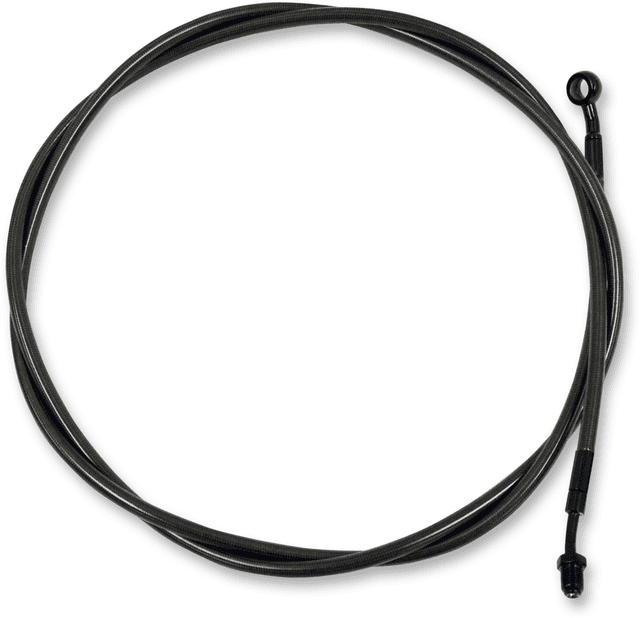 LA CHOPPERS 0652-1903 Midnight Braided Clutch Cable - 15"-17" Ape Hanger Handlebars - Sportster