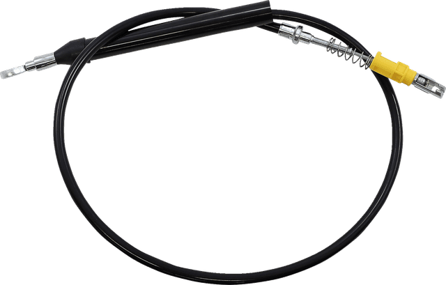 LA CHOPPERS 0652-2429 Black Vinyl Clutch Cable - Quick Connect - 12"-14" Ape Hanger Handlebars - '18-'21 Softail