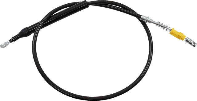 LA CHOPPERS 0652-2436 Midnight Braided Clutch Cable - Quick Connect - 18"-20" Ape Hanger Handlebars - '18-'21 Softail