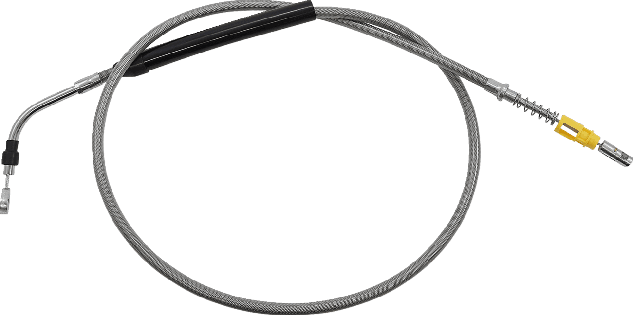 LA CHOPPERS 0652-2832 Stainless Steel Braided Clutch Cable - 18"-20" Ape Hangers - '21-'22 FLTR