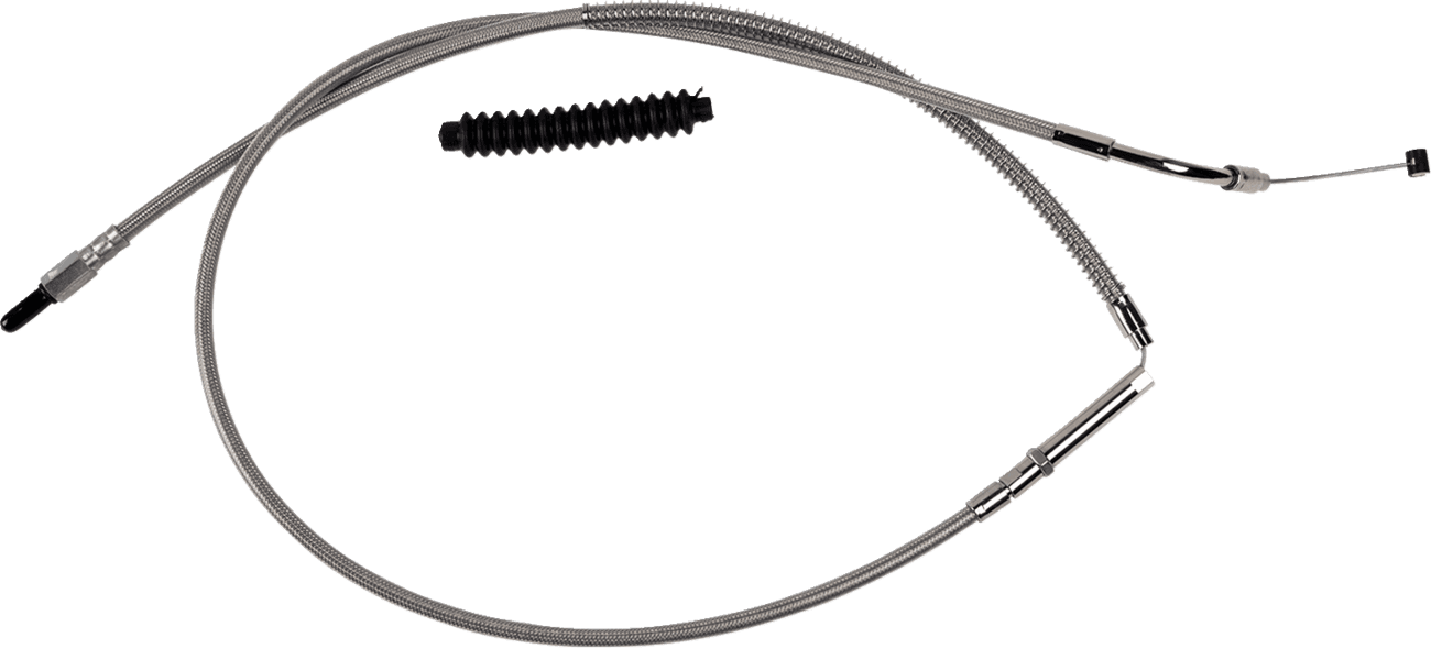 BARNETT 0652-2988 High-Efficiency Stainless Steel Clutch Cable for Harley-Davidson - Standard - '23-'24 FLTRXSE
