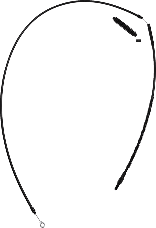BARNETT 0652-3003 High-Efficiency Stealth Clutch Cable - +10" - '21-'24 Touring/Trike