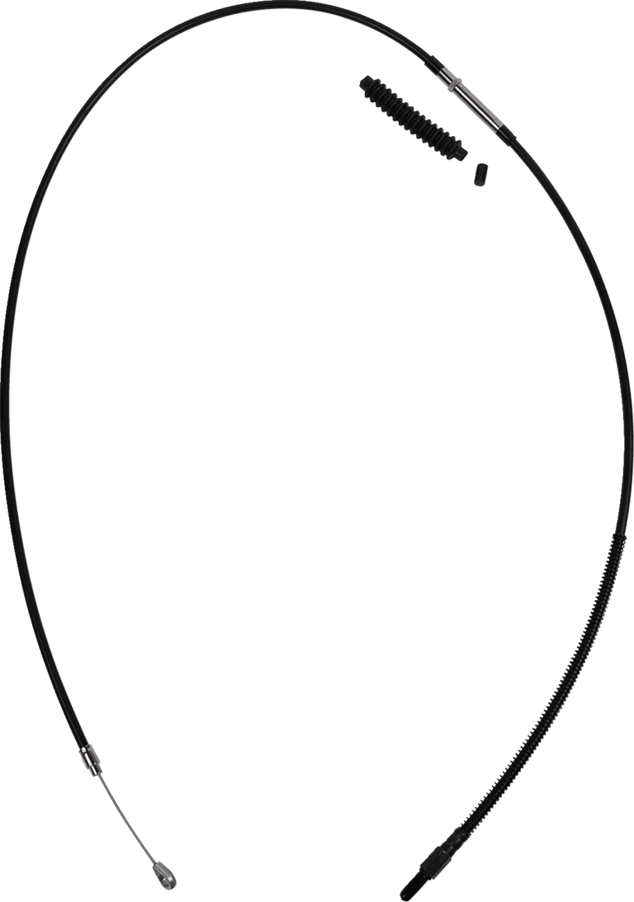 BARNETT 0652-3005 High-Efficiency Black Vinyl Clutch Cable - +6" SIze
