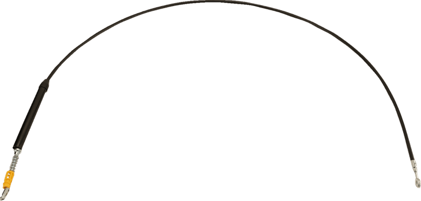 LA CHOPPERS 0652-3023 Black Vinyl Clutch Cable - 15"-17" Ape Hanger Handlebars - '23-'25 CVO/Touring