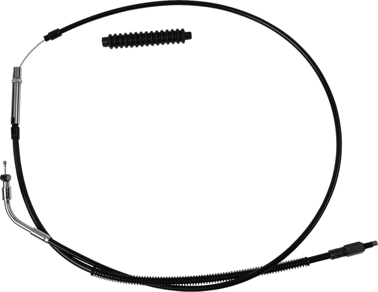 BARNETT 0652-3033 High-Efficiency Black Vinyl Clutch Cable - +6" Size