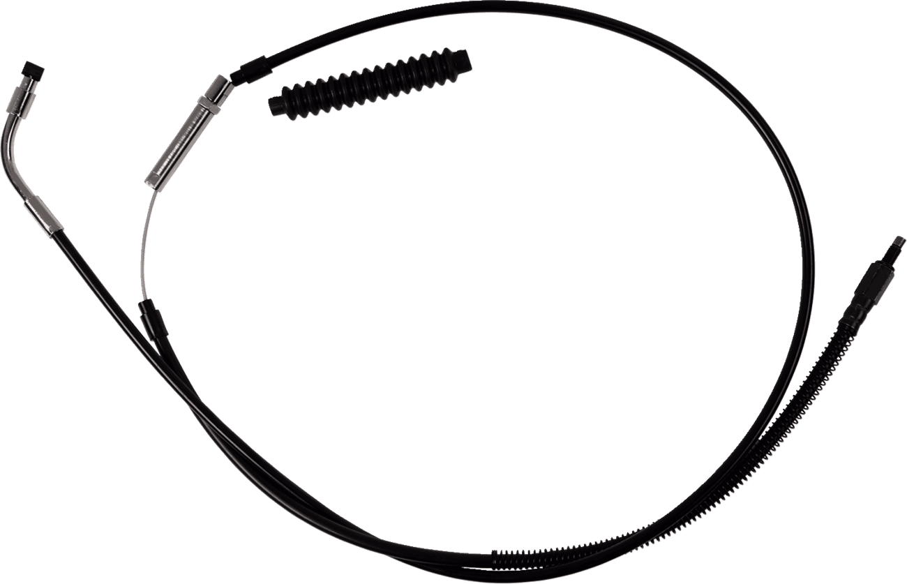 BARNETT 0652-3034 High-Efficiency Black Vinyl Clutch Cable - +8" Size