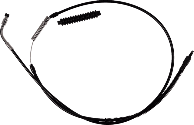 BARNETT 0652-3034 High-Efficiency Black Vinyl Clutch Cable - +8" Size