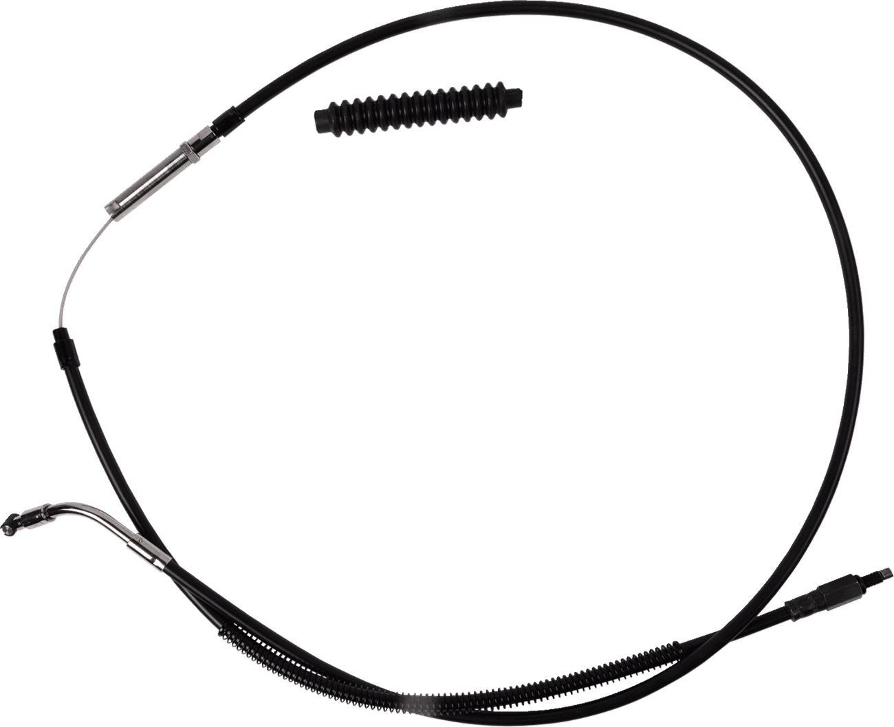 BARNETT 0652-3041 High-Efficiency Black Vinyl Clutch Cable - +6" Size