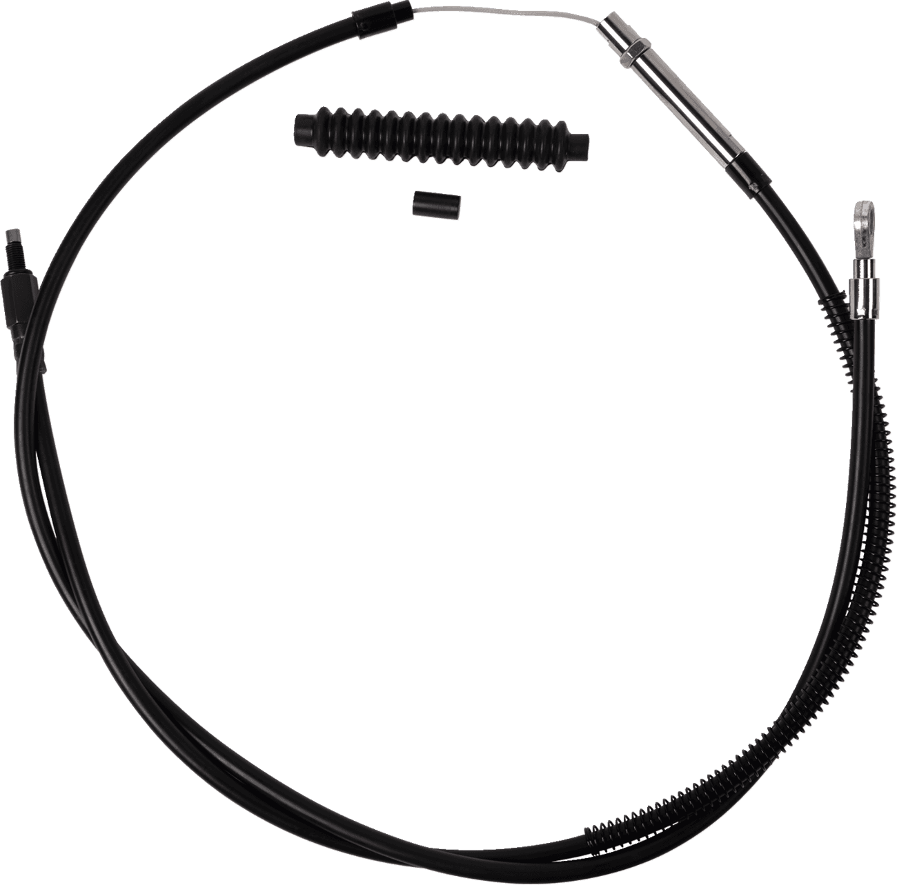 BARNETT 0652-3069 High-Efficiency Black Vinyl Clutch Cable - +6" Size