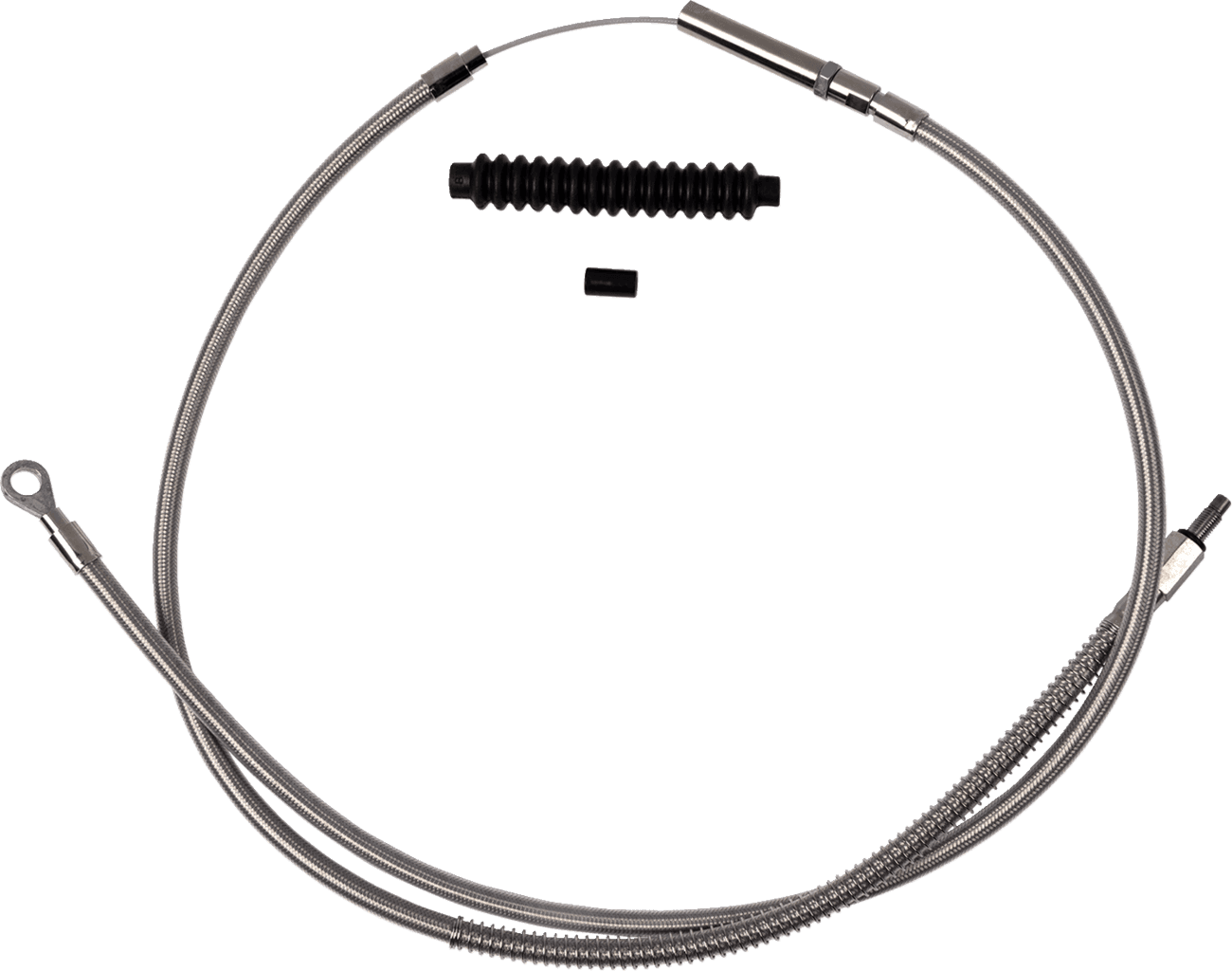 BARNETT 0652-3071 High-Efficiency Stainless Steel Clutch Cable for Harley-Davidson - Standard - '18-'23 Softail