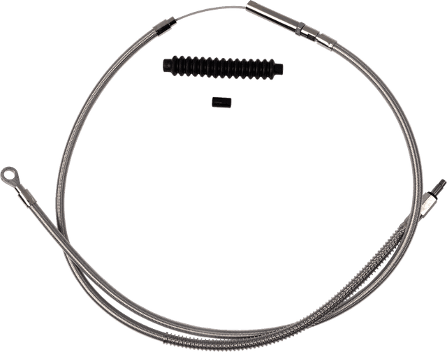 BARNETT 0652-3071 High-Efficiency Stainless Steel Clutch Cable for Harley-Davidson - Standard - '18-'23 Softail