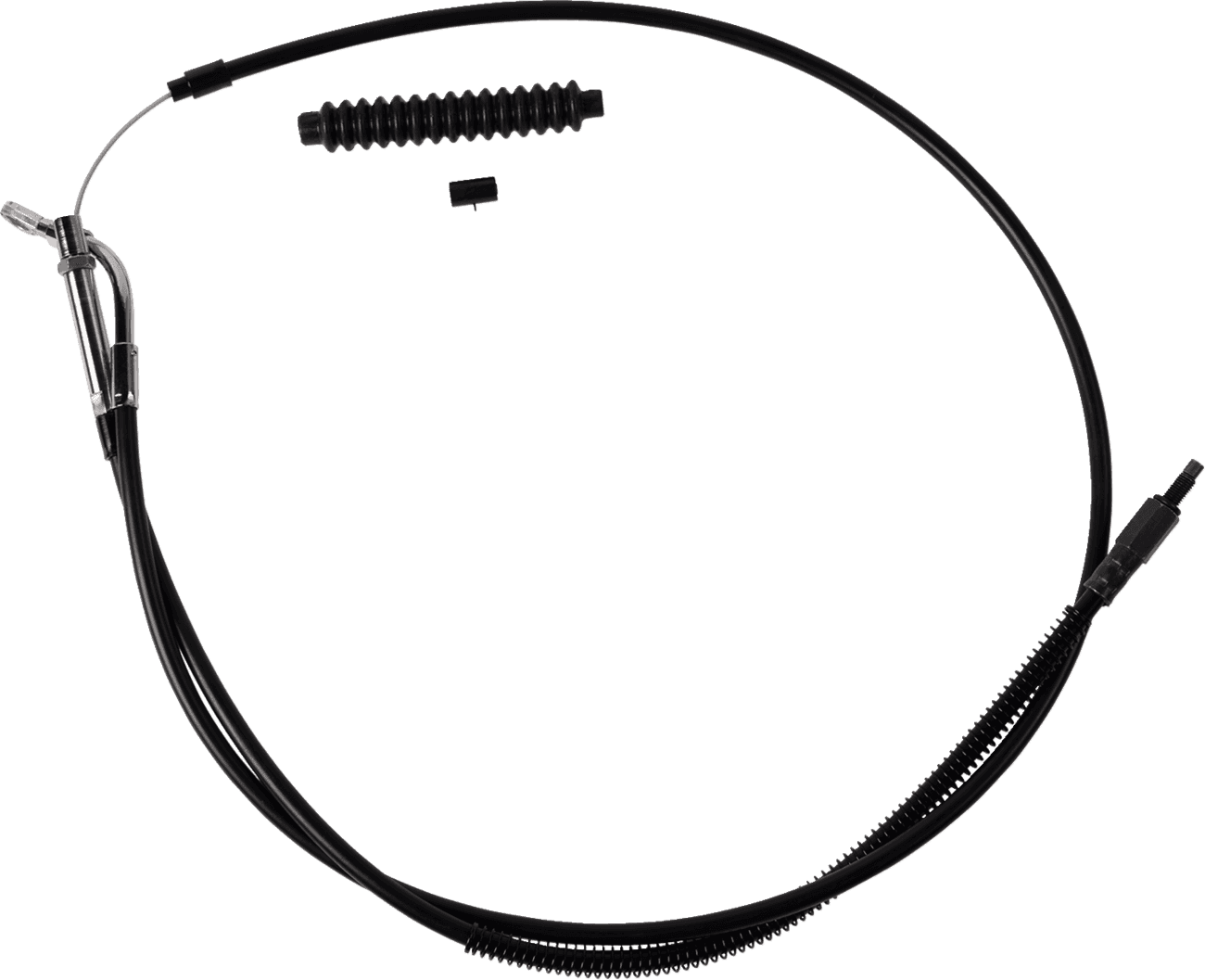 BARNETT 0652-3078 High-Efficiency Black Vinyl Clutch Cable - +6" Size