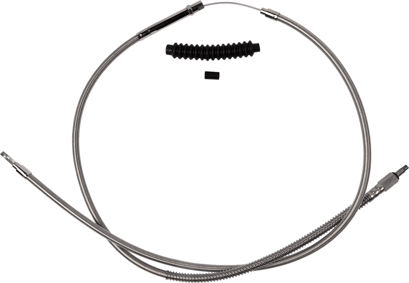 BARNETT 0652-3098 High-Efficiency Stainless Steel Clutch Cable for Harley-Davidson - Standard - '18-'23 Softail