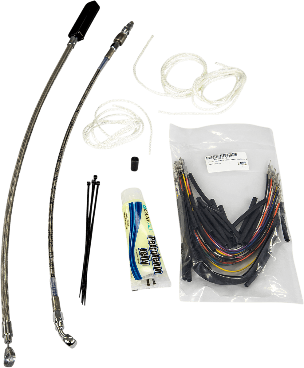 FAT BAGGERS INC. 0662-0760 Installation Kit - Cable Clutch - 16" - Braided