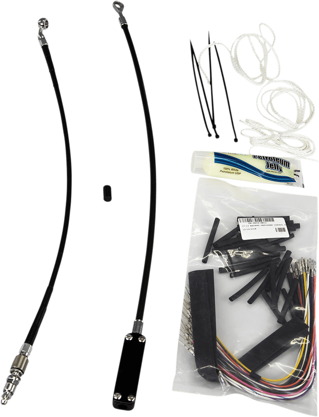 FAT BAGGERS INC. 0662-0763 Installation Kit - Cable Clutch - 16" - Black
