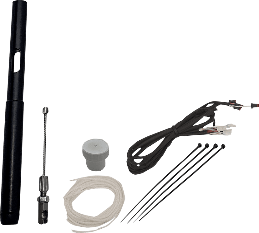 FAT BAGGERS INC. 0662-0822 Installation Kit - +4" - Braided