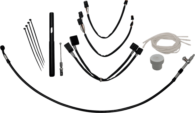 FAT BAGGERS INC. 0662-1077 Installation Kit - 14" - Black
