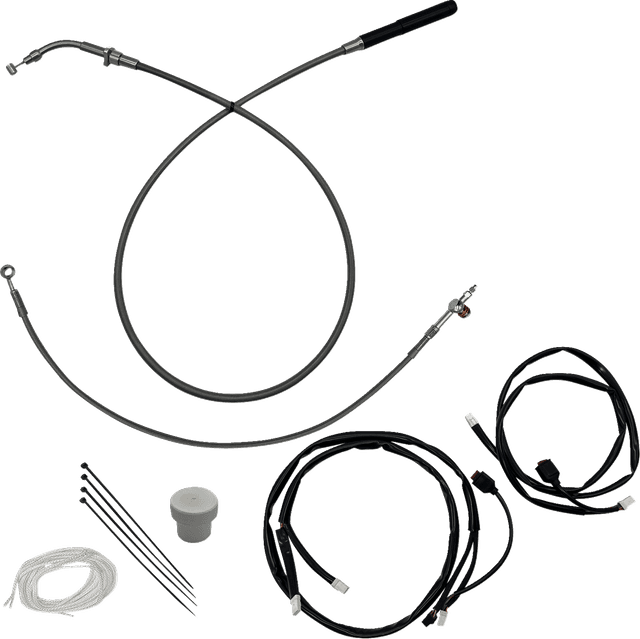FAT BAGGERS INC. 0662-1199 EZ Install Kit - +6" - FLHX/SE - Braided