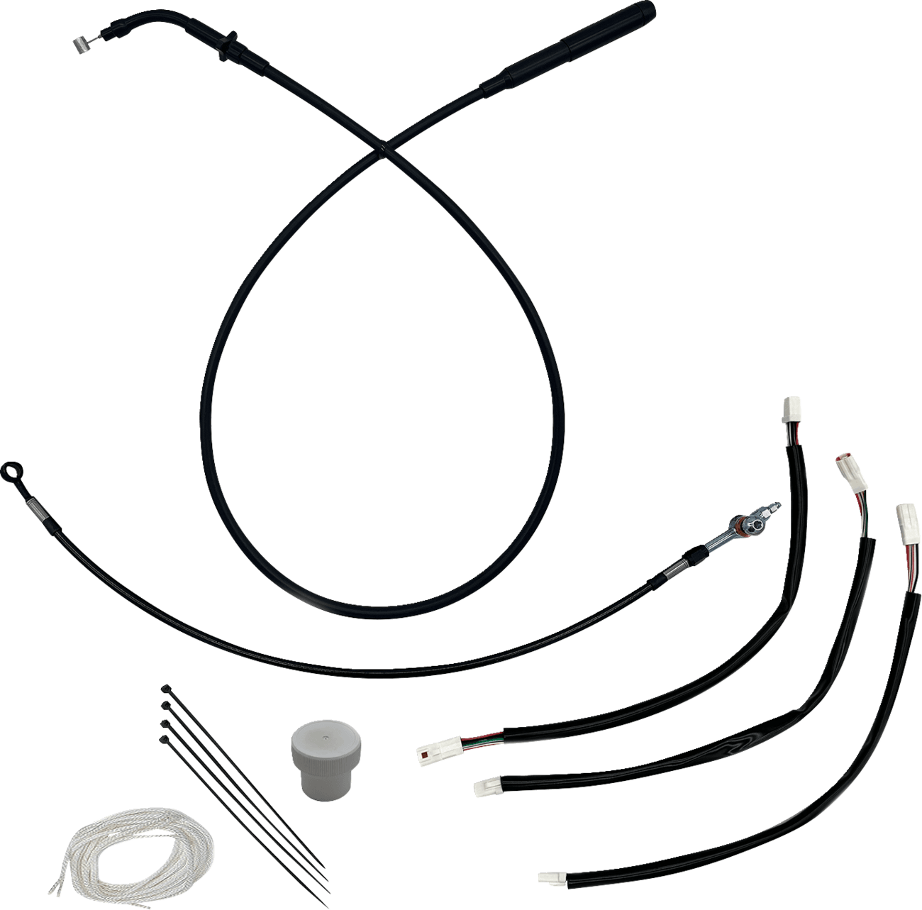 FAT BAGGERS INC. 0662-1202 EZ Install Kit - +4" - FLHX/SE - Black