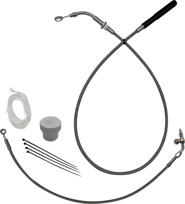 FAT BAGGERS INC. 0662-1219 EZ Install Kit - +4" - '21-'25 FLTR - Braided
